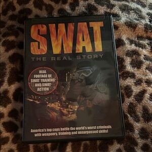 SWAT The Real Story DVD - Black & Orange Cover